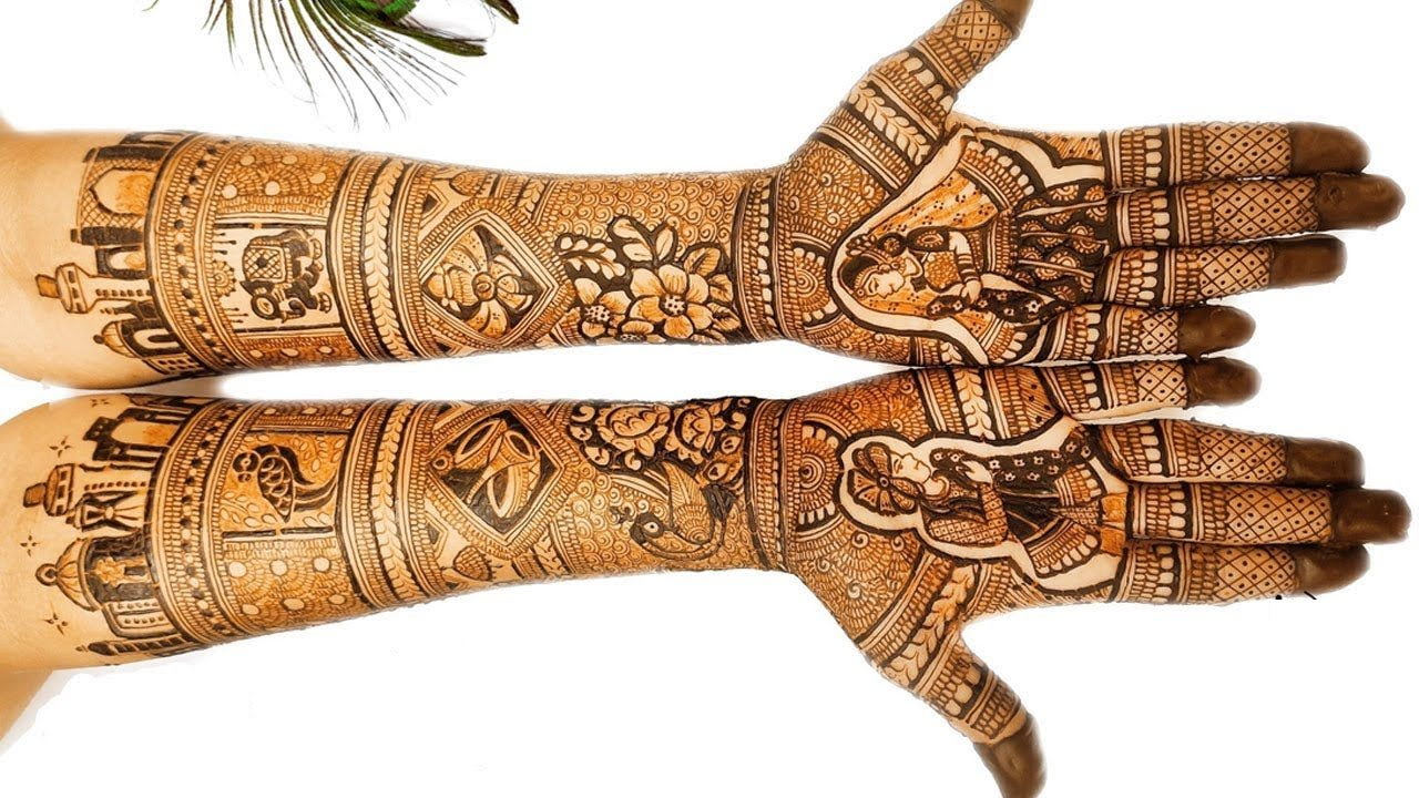 Full Hand Mehndi Design