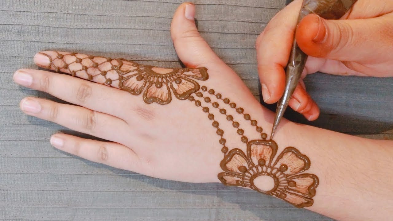 simple mehndi design